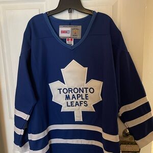CCM Blue Toronto Maple Leafs Jersey